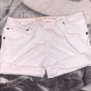 white shorts